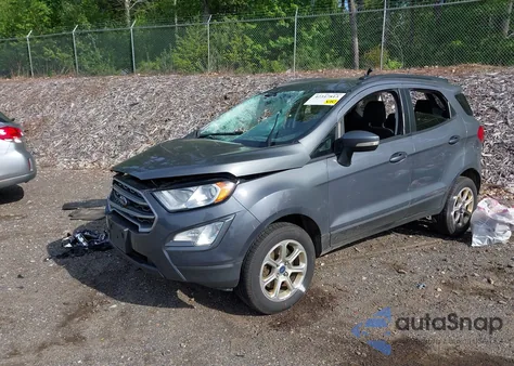 2018 Ford Ecosport Se from USA, damaged, VIN MAJ6P1UL9JC192346